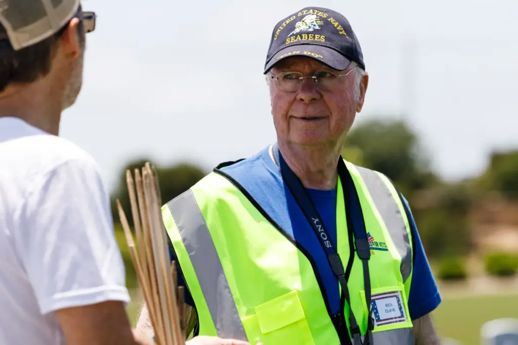 Rick Clark, 84, is the founder of âOperation Flags for...