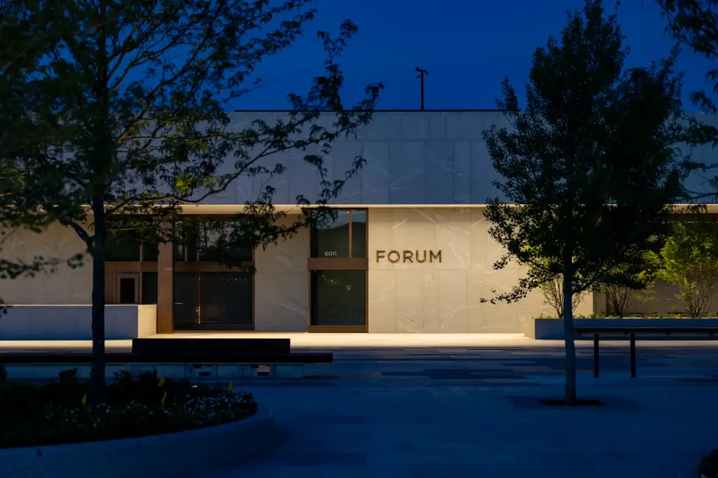 The Forum building on June 3, 2026, as the Obama...