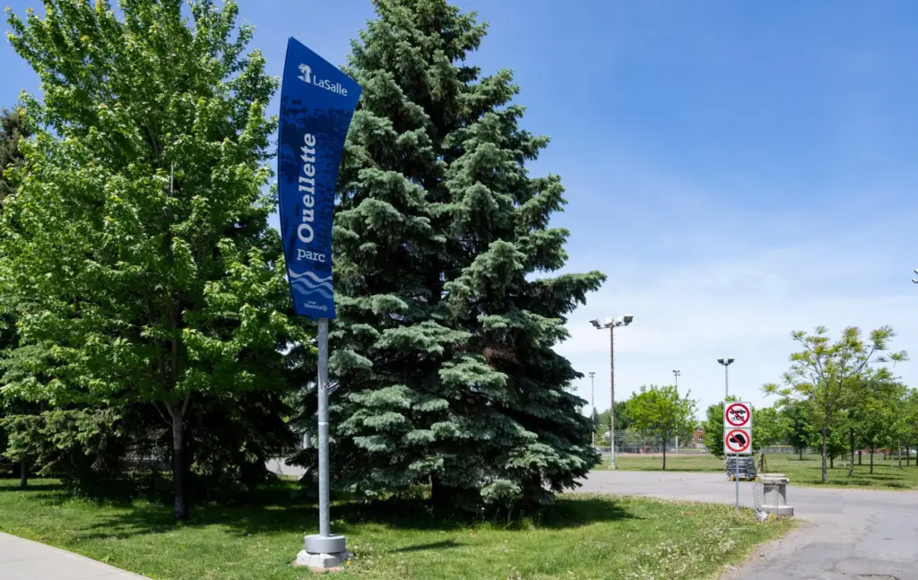 Parc Ouellette in the Montreal borough of LaSalle on Wednesday,...