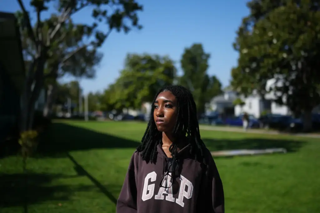 Makeda Walker-Deen, a junior at Susan Miller Dorsey Senior High...