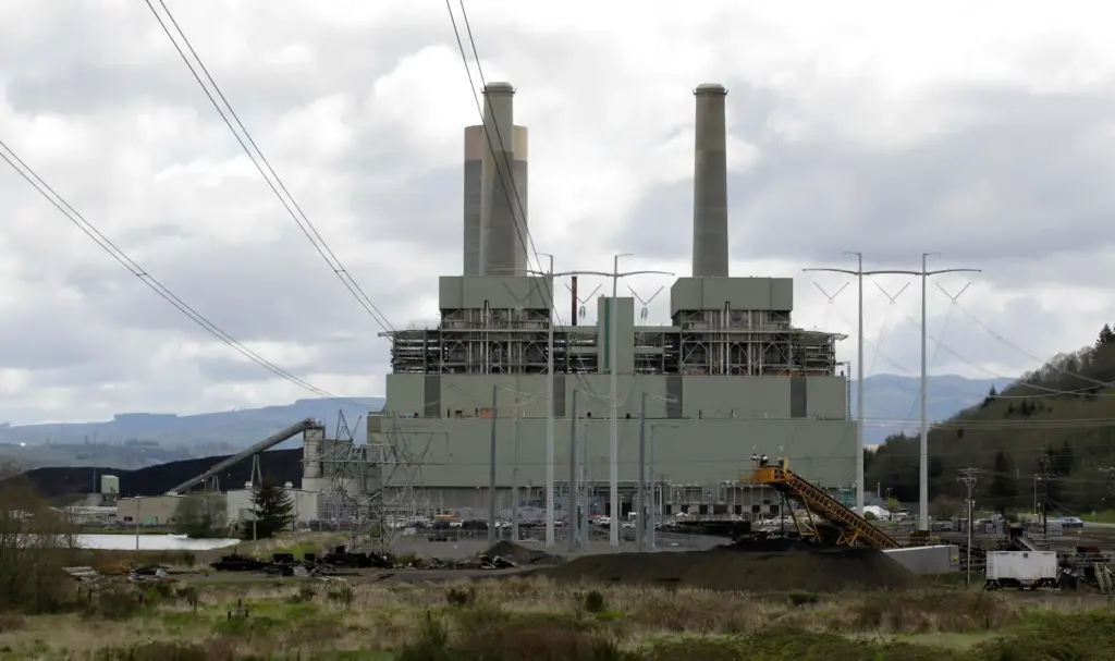 FILE – The coal-burning TransAlta power plant is shown near...