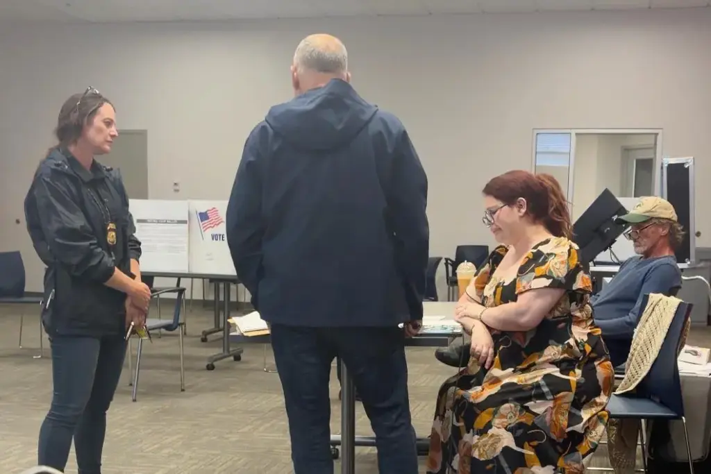 In this image from video provided by Sheilia Milledge, Paigelynne...