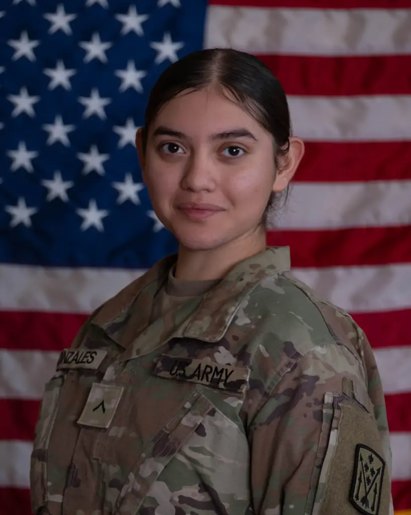 This undated image provided by the U.S. Army shows Pvt....