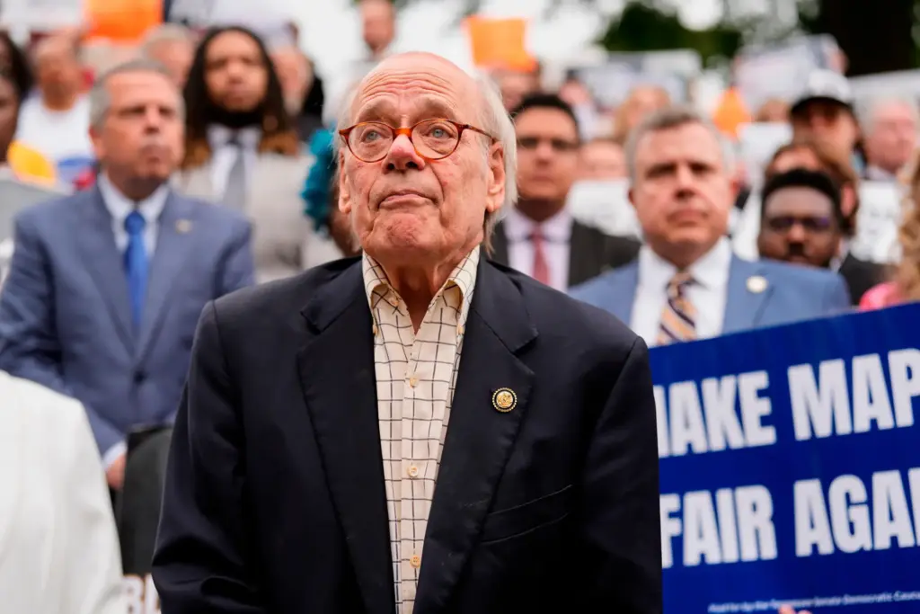 Rep. Steve Cohen, D-Tenn., of Memphis, speaks during a news conference.