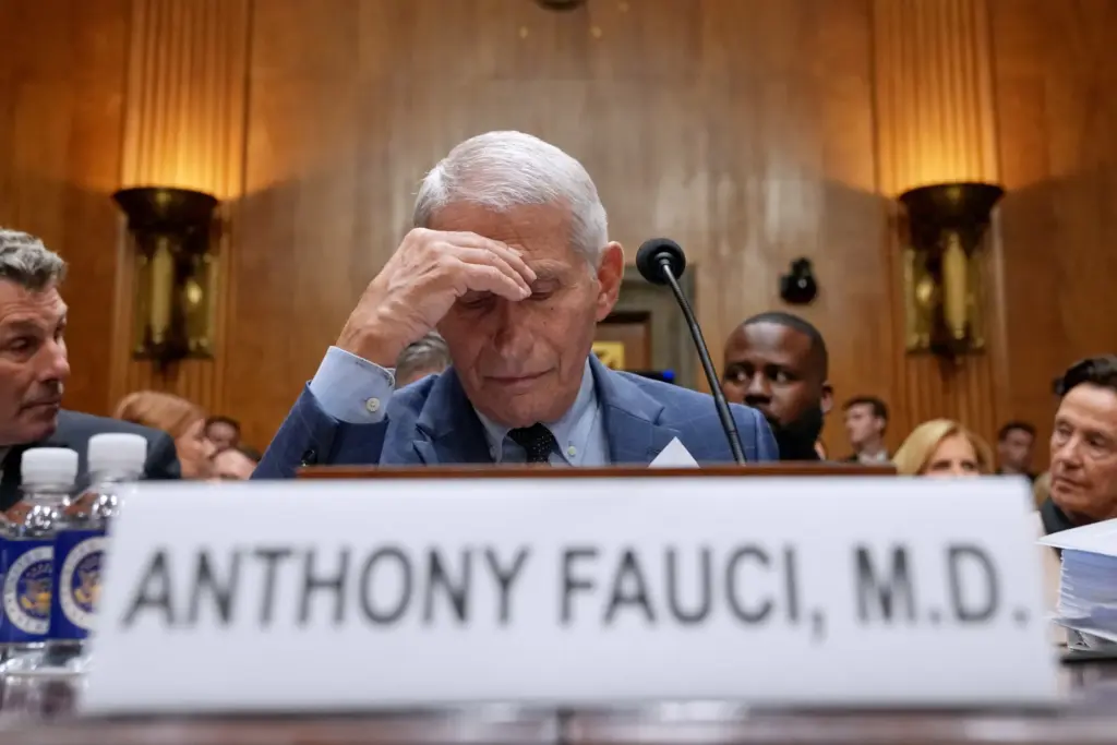 Dr. Anthony Fauci appears before the Senate Homeland Security and Governmental Affairs Committee.