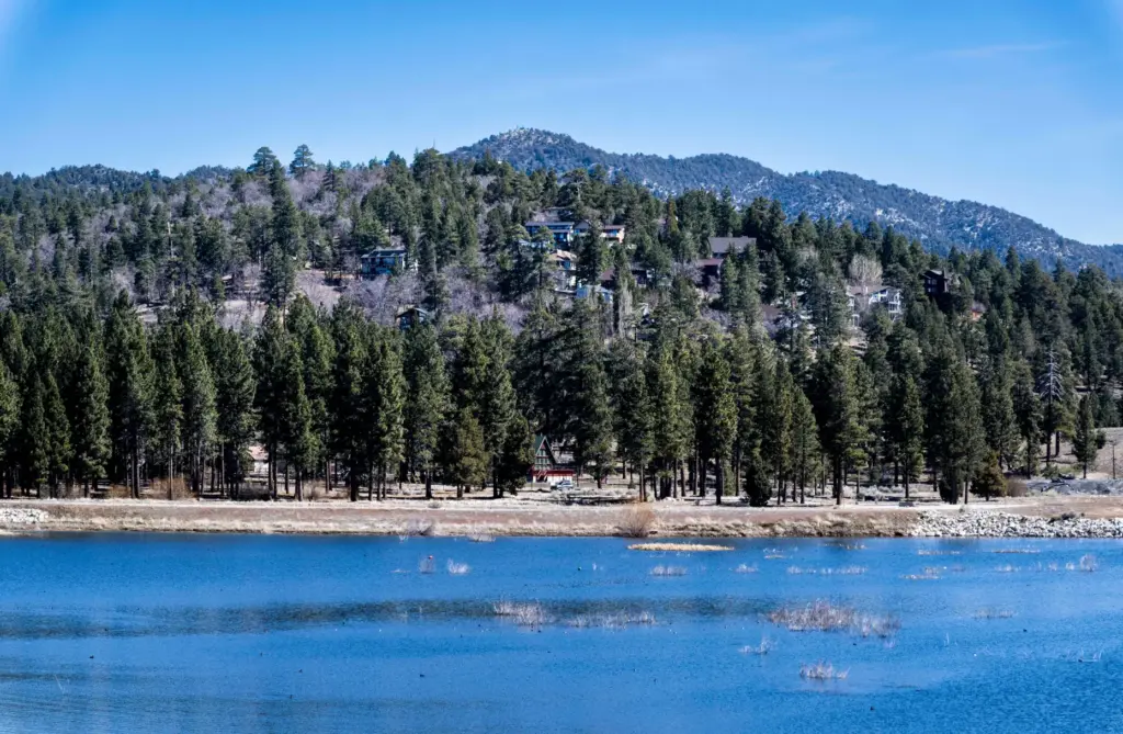 The proposed Moon Camp housing and boating development site is...