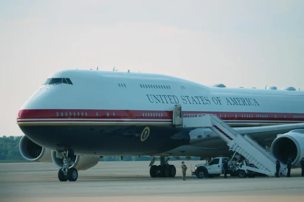 The newly designated Air Force One