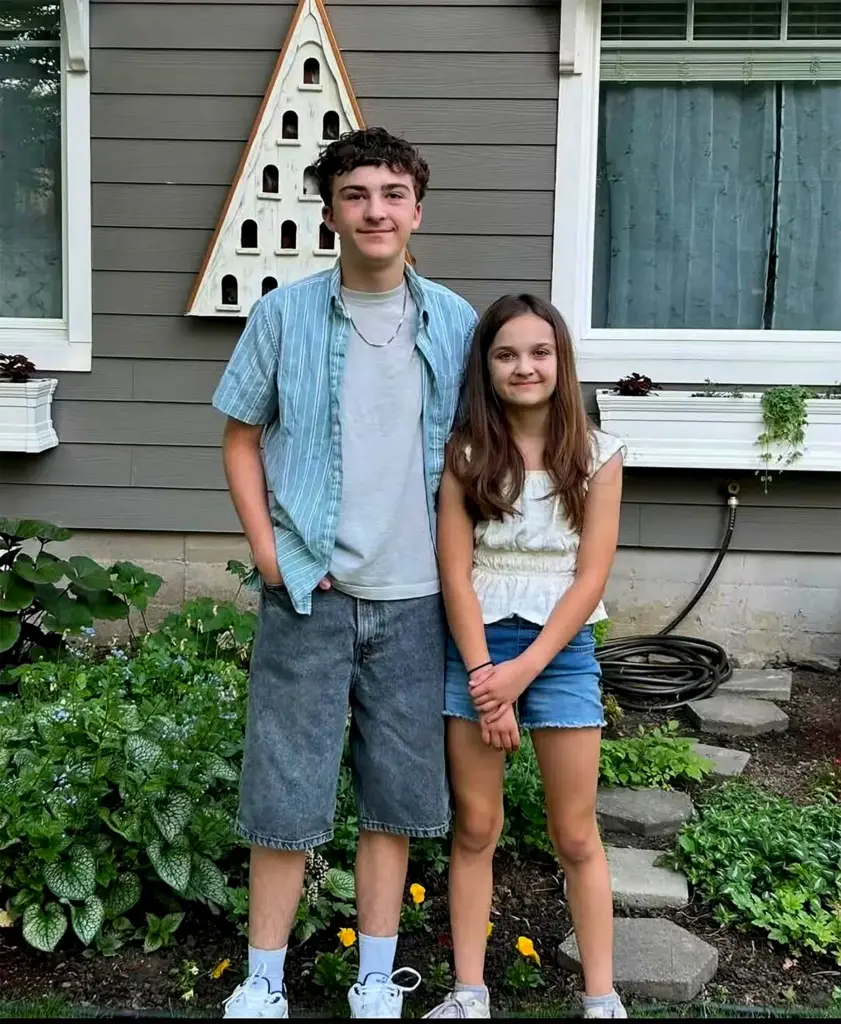 Landon and Charlotte Ghekiere of Billings, Montana, are seen in...