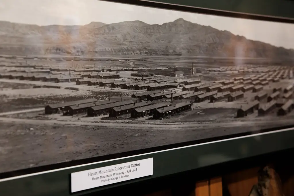 A picture taken by George S. Iwanaga in 1943 of...