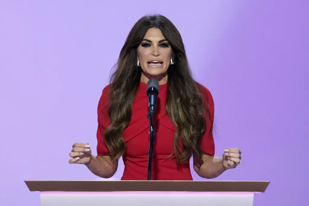 Kimberly Guilfoyle speaks during the Republican National Convention.