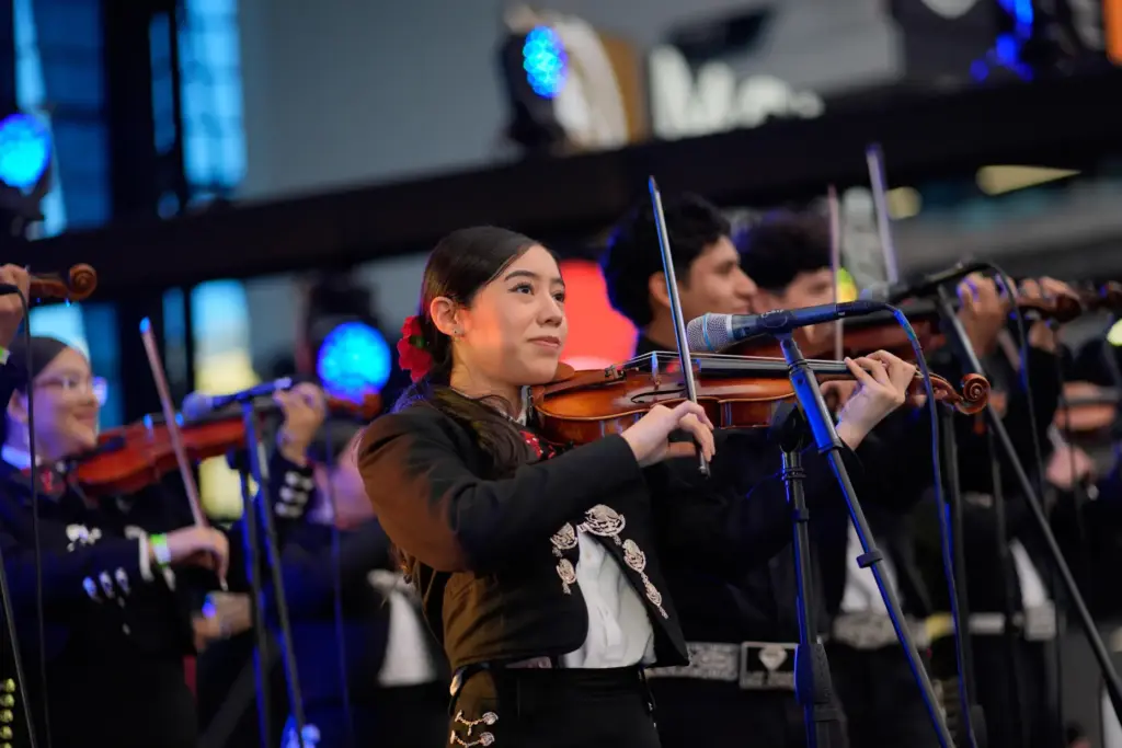 Brenda Guzman performs with other University of Nevada, Las Vegas...